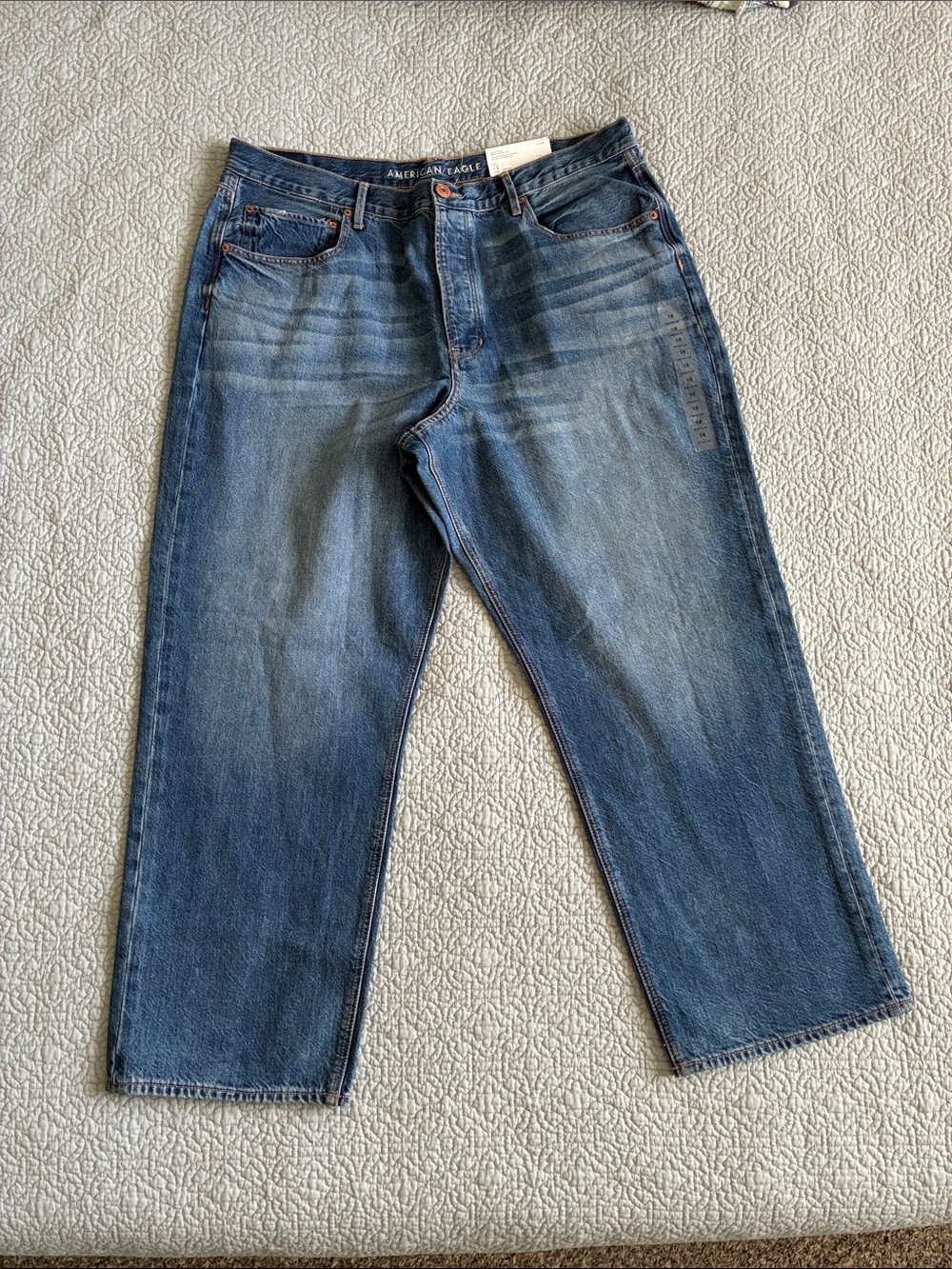 NEW American Eagle Outfitters Women's 90’s Boyfriend Blue Jeans Size 18/34W